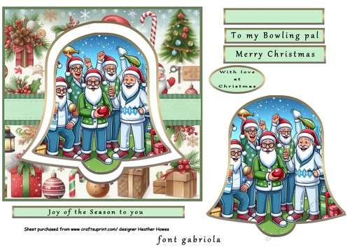 bell bowls christmas party