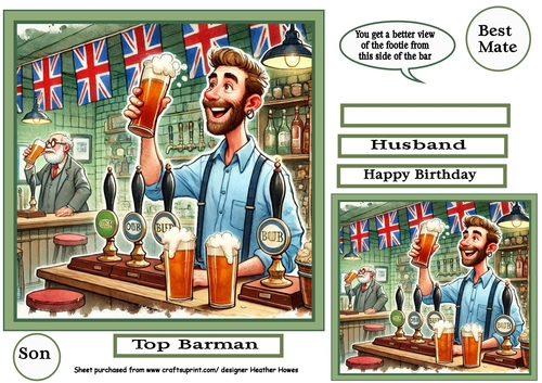 male quick card 1 in the Bar