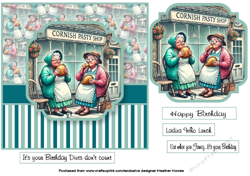 ladies who lunch (on cornish pasties)
