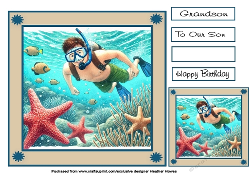 just scuba diving