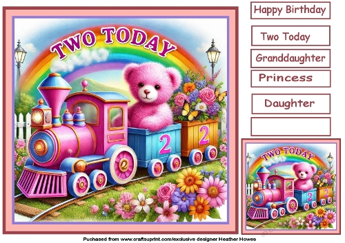 girl 2 today train rainbow