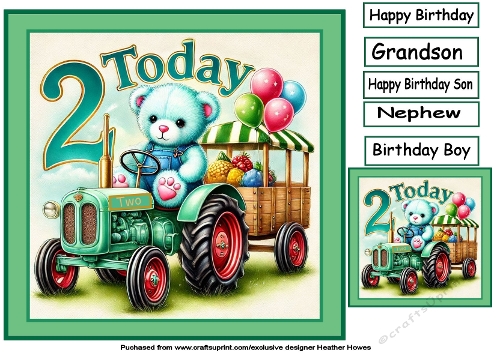 teddy 2 today tractor