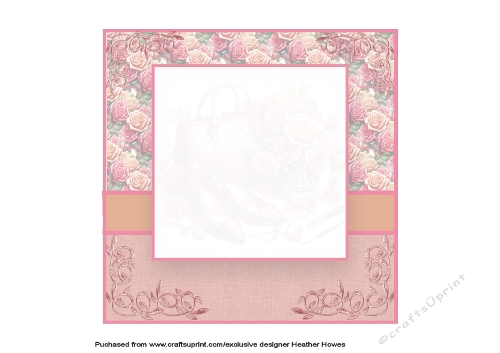 flowers shoes and handbag 1 insert
