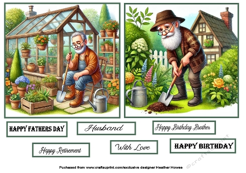 gardening toppers