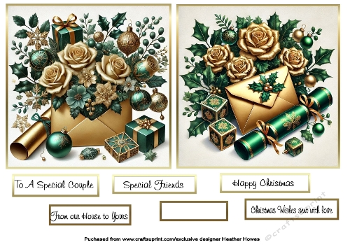 christmas envelope toppers 4