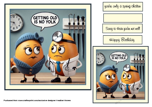 getting old is no yolk