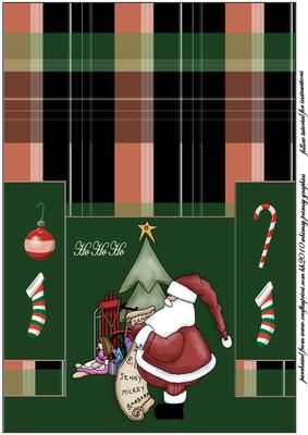 Santa Tartan Delight