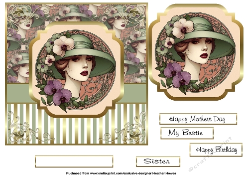 Art nouveau beauty
