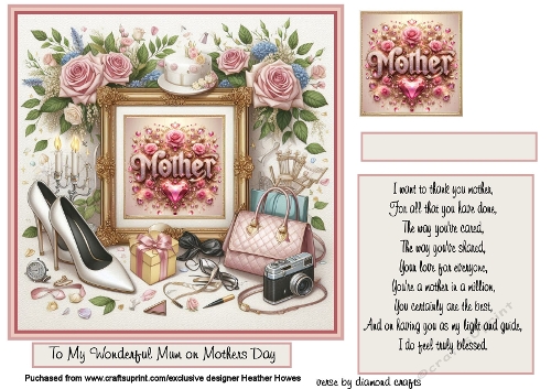 Mother Card front and verse