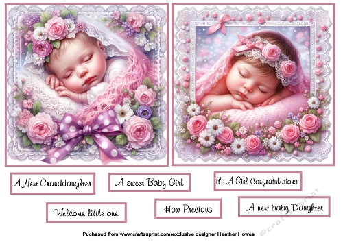 pretty baby girl toppers 3