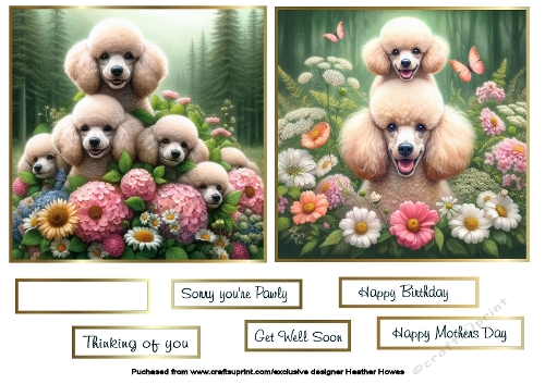poodles toppers