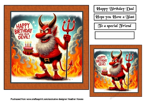 happy birthday you old devil