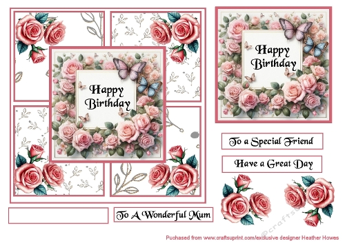 happy birthday roses