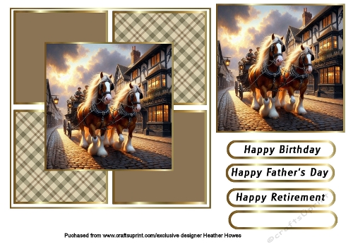 shire horses and drey 2