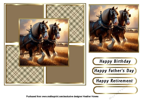 shire horses and plough 2