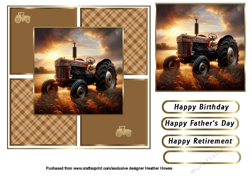 old massey fergusson tractor