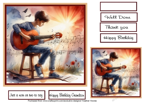 teenager guitar male