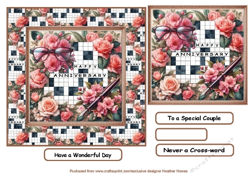 never a  crossword anniversary