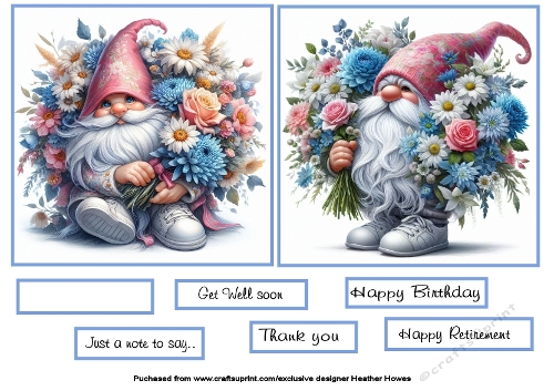 floral gnome