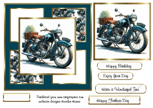  just vintage motorbike