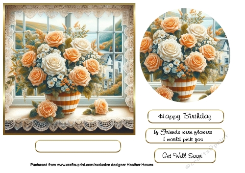 vase of flowers 3 orange roses