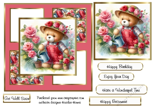 garden bears 1 rosie