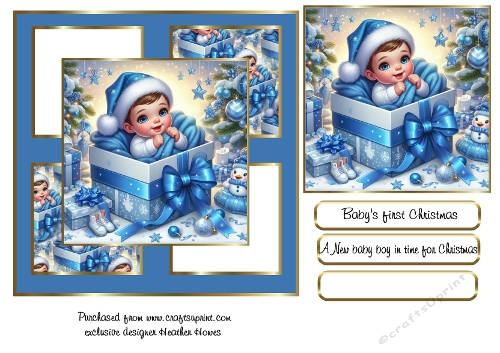 baby boy first christmas