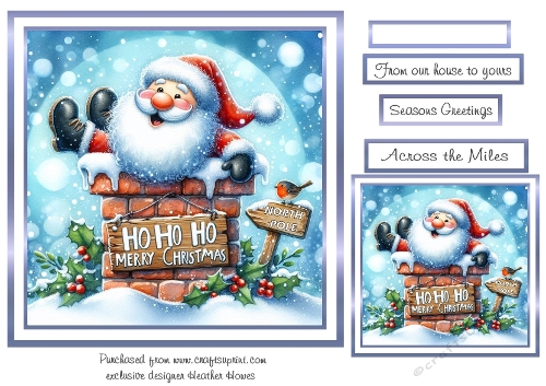 christmas santa hohoho