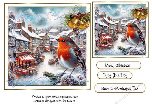 robin large and small toppers