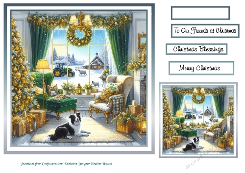 christmas on the farm