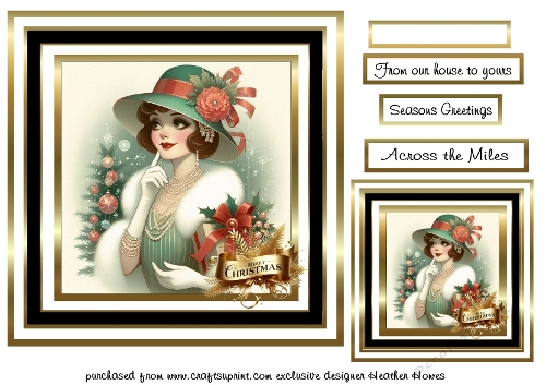 Art Deco classy Christmas 6
