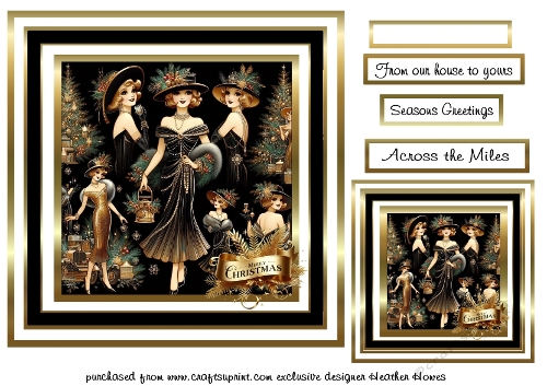 Art Deco classy Christmas 12
