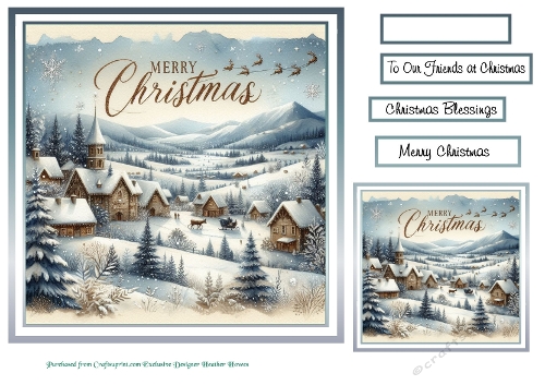 snowscene christmas 2