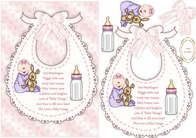 Baby Girl Bib Verse