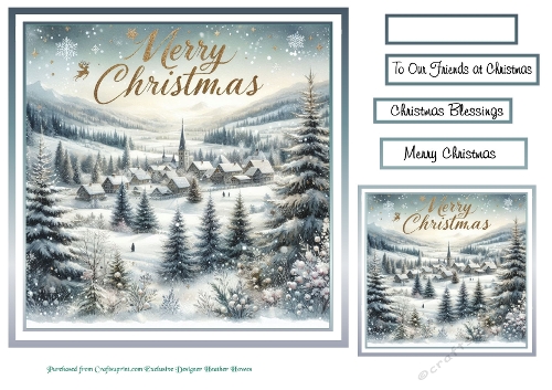 snowscene christmas 4