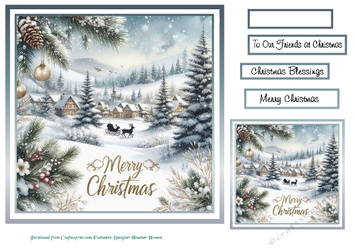 snowscene christmas 5