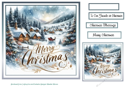 snowscene christmas 6