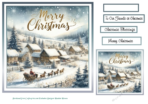 snowscene christmas 7