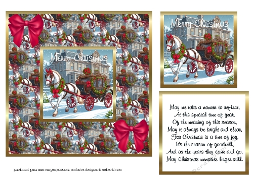 christmas carriage