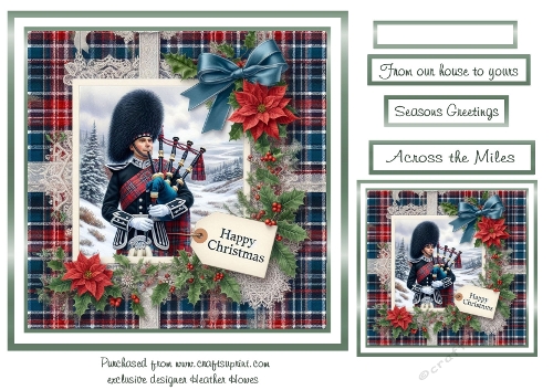 scottish piper christmas 3