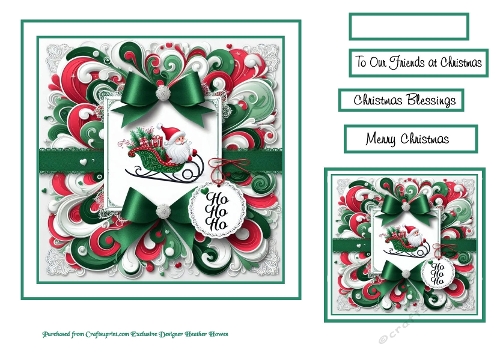 red and green christmas 2