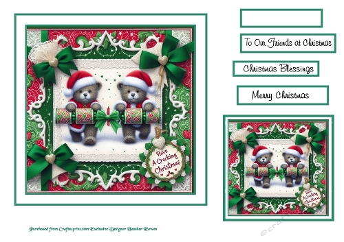 red and green christmas 6