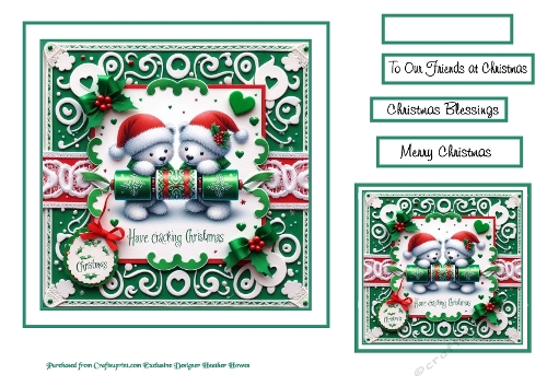 red and green christmas 7