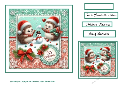 hedgie christmas 9