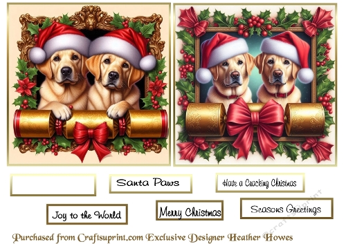 cracker dog toppers gold labs