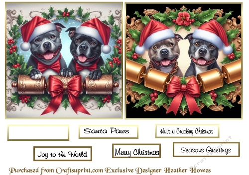cracker dog toppers staffies