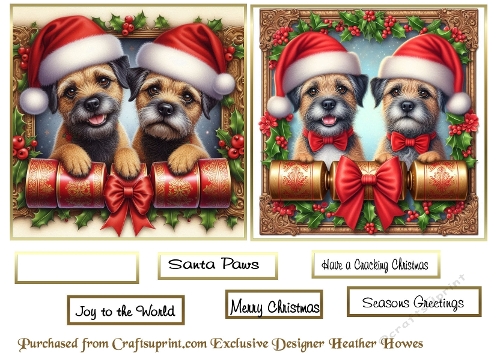 cracker dog toppers border terriers
