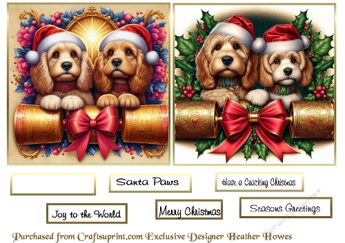 cracker dog toppers cockapoos