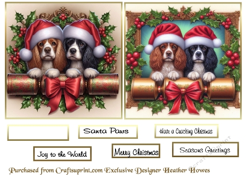 cracker dog toppers spaniels