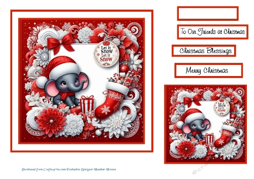 red ellie christmas 1
